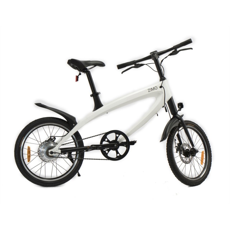 Bicicleta electrica Zimo X2 Silver.